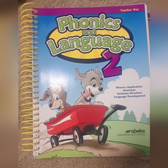 Abeka Phonics and Language 2 Teacher Homeschool Book Set - Picture 2 of 3